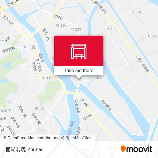 丽湖名居 map