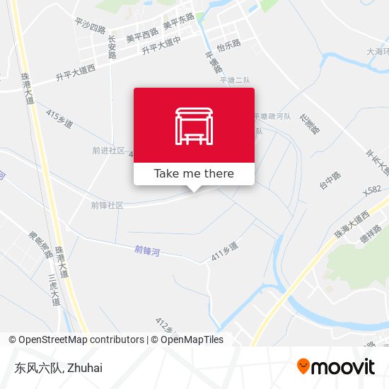 东风六队 map