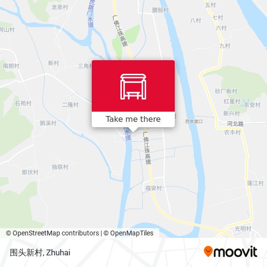 围头新村 map