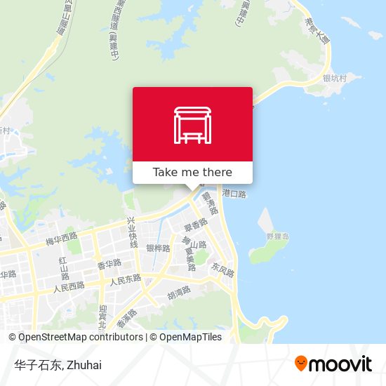 华子石东 map