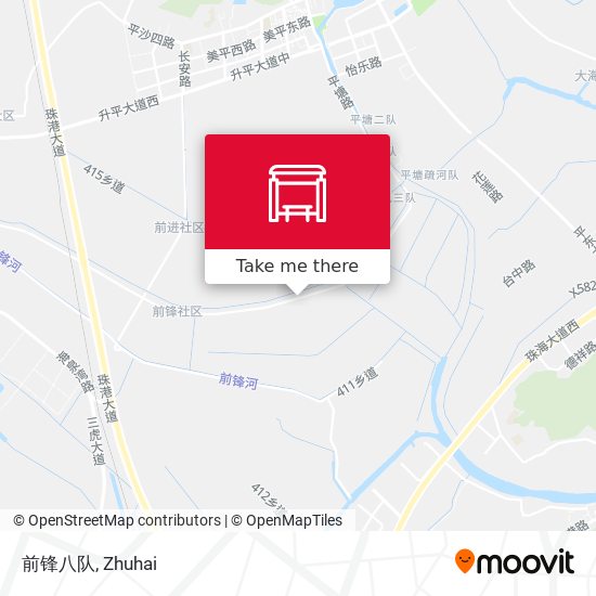 前锋八队 map