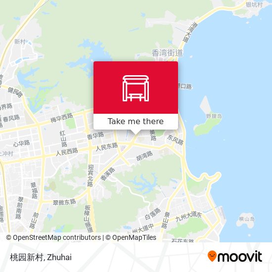 桃园新村 map