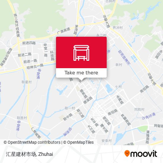 汇星建材市场 map