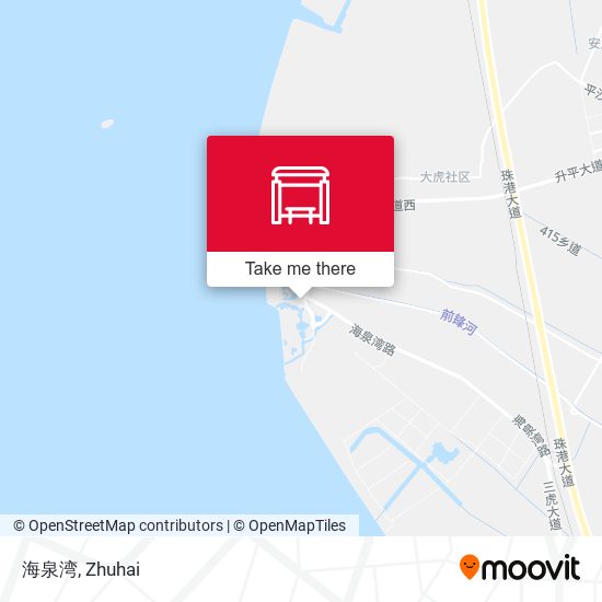 海泉湾 map