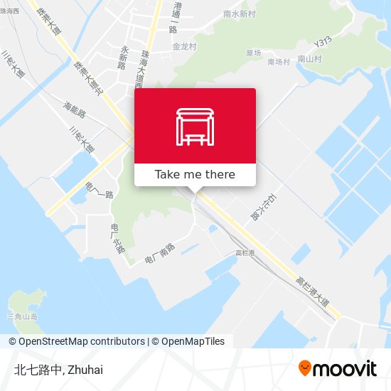 北七路中 map