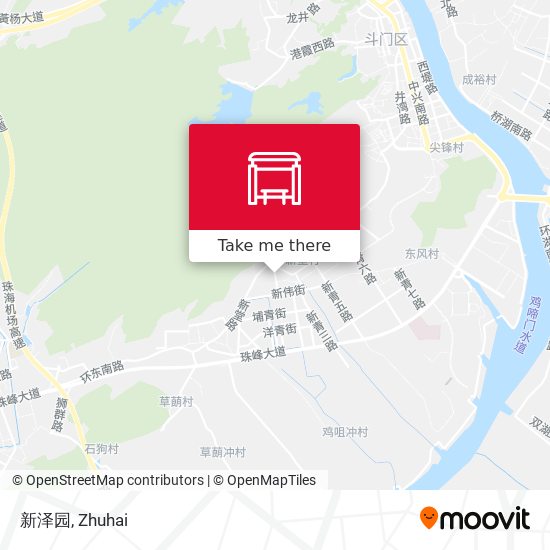 新泽园 map