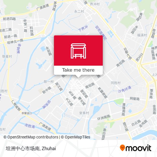 坦洲中心市场南 map