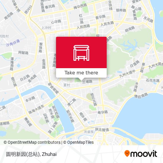 圆明新园(总站) map