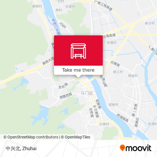 中兴北 map