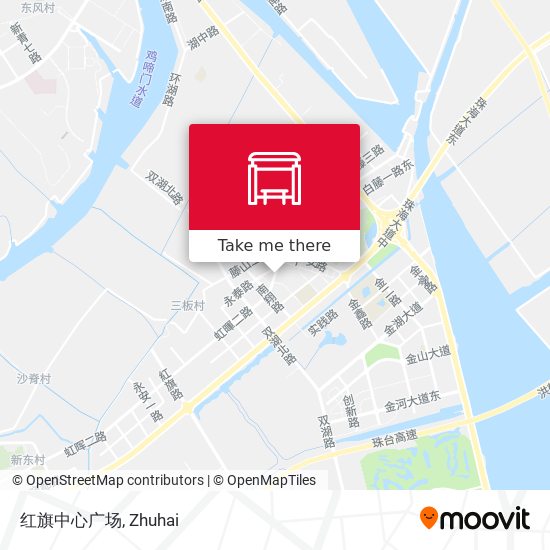 红旗中心广场 map