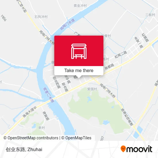 创业东路 map