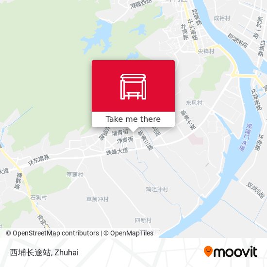 西埔长途站 map