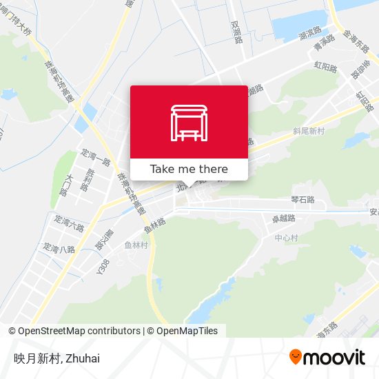 映月新村 map