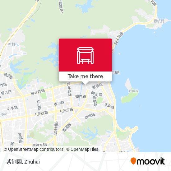 紫荆园 map