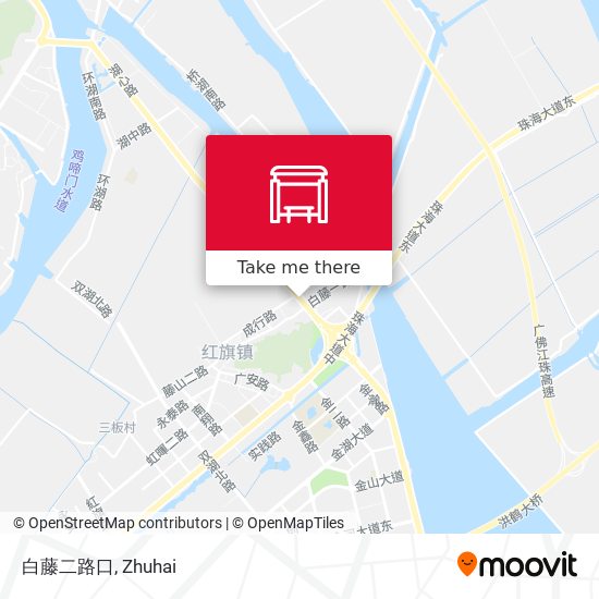 白藤二路口 map