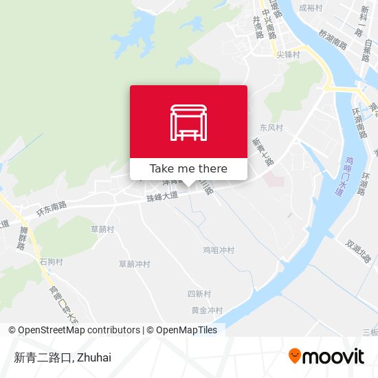 新青二路口 map