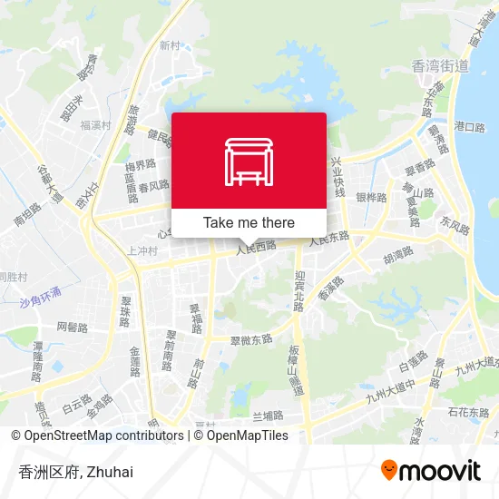 香洲区府 map