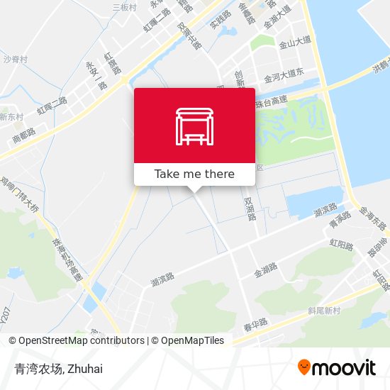 青湾农场 map