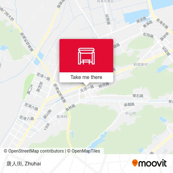 唐人街 map