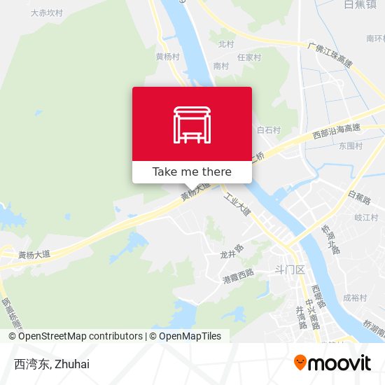 西湾东 map