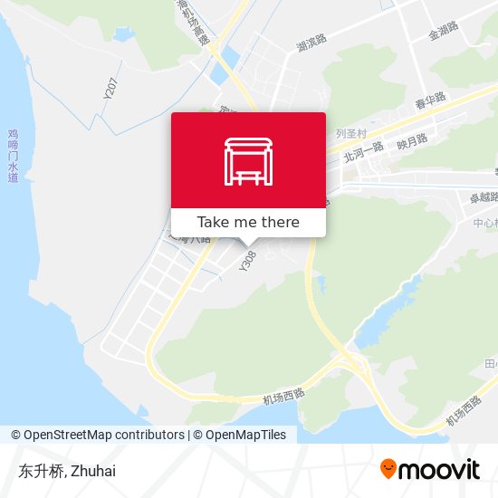 东升桥 map
