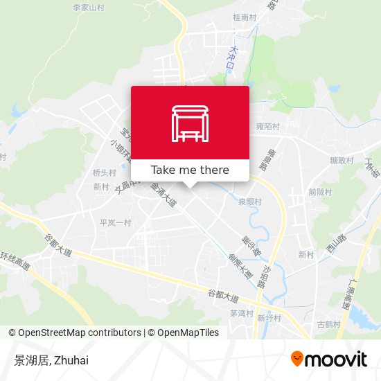 景湖居 map