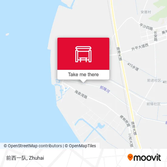 前西一队 map