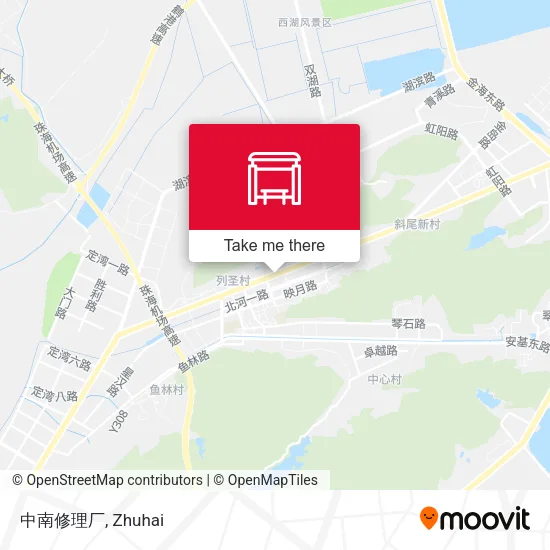 中南修理厂 map