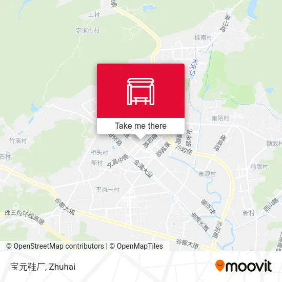 宝元鞋厂 map
