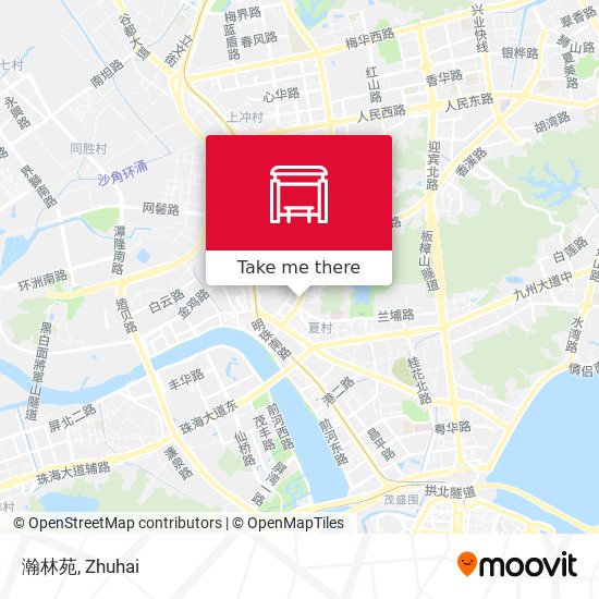 瀚林苑 map