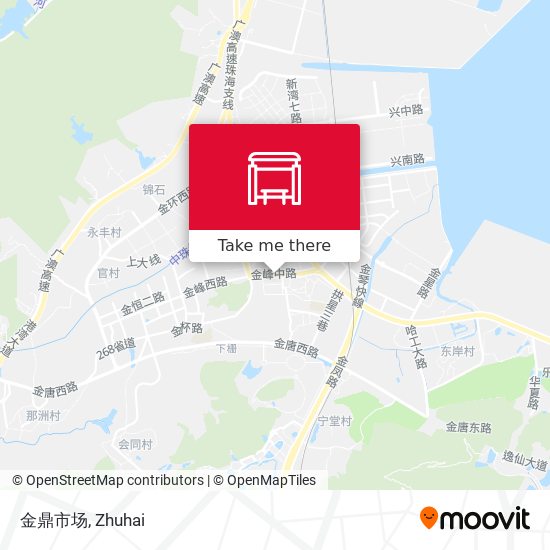 金鼎市场 map
