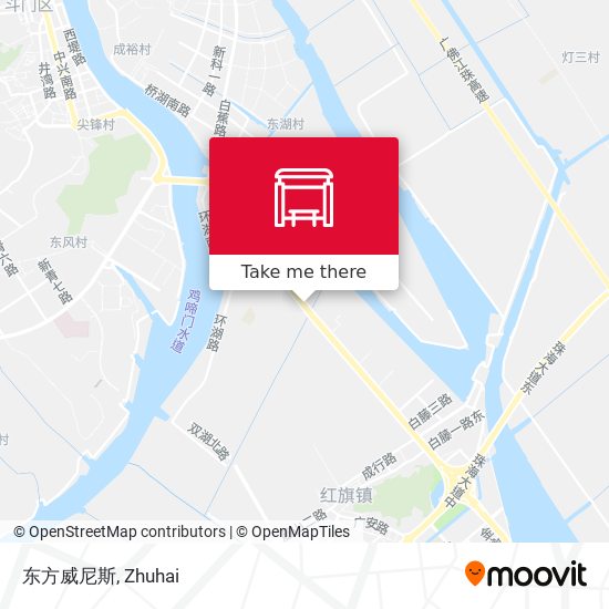 东方威尼斯 map