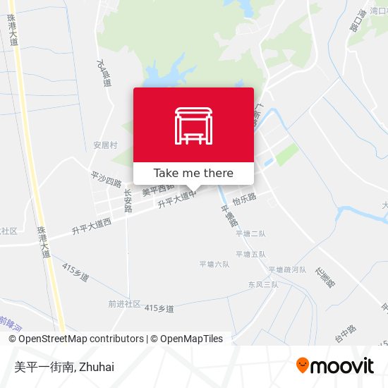 美平一街南 map