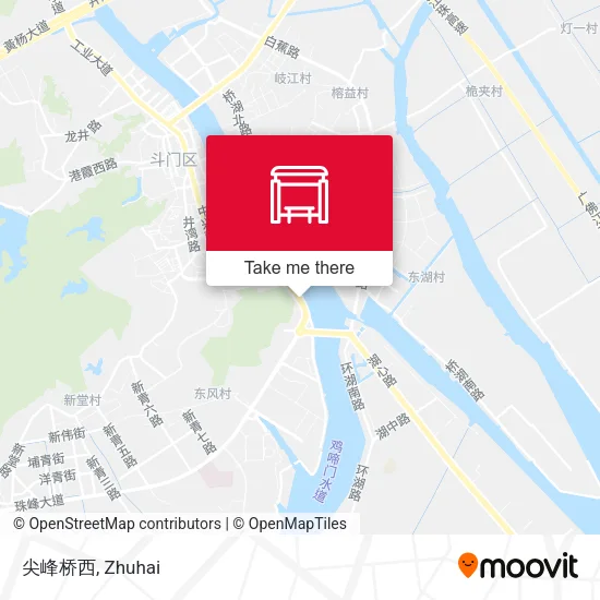 尖峰桥西 map