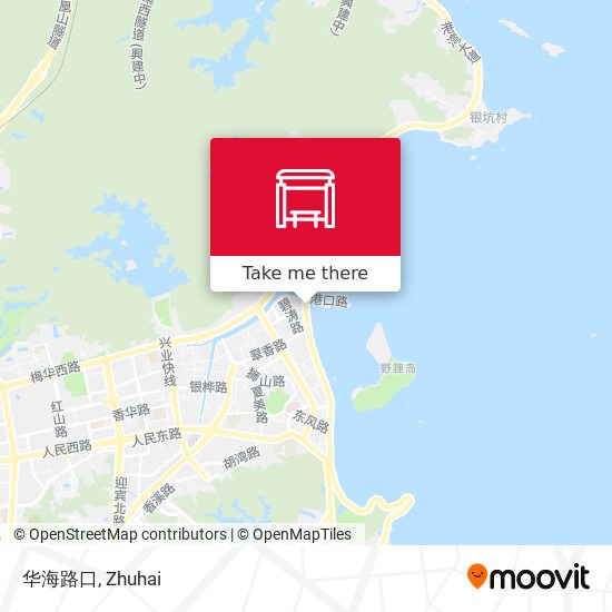 华海路口 map