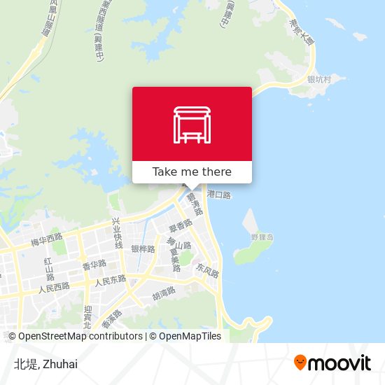 北堤 map