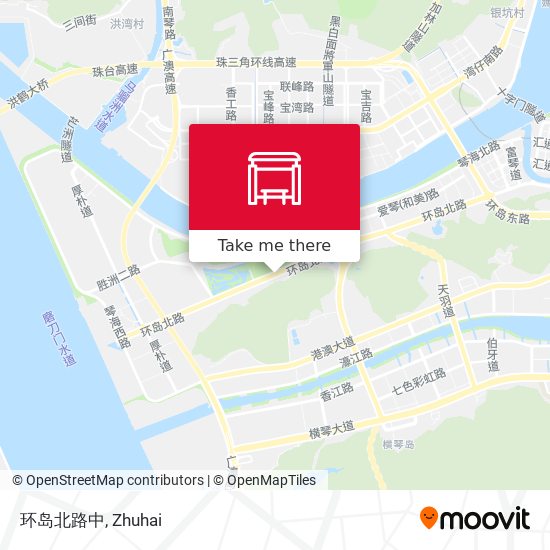 环岛北路中 map