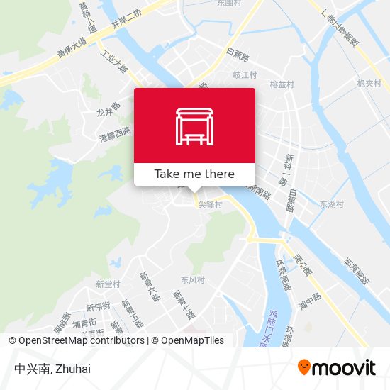 中兴南 map