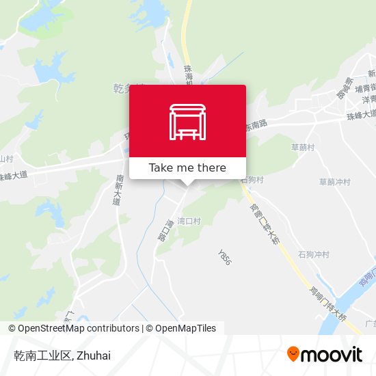 乾南工业区 map