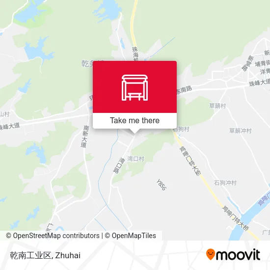 乾南工业区 map