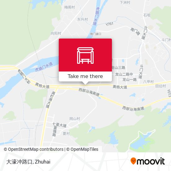 大濠冲路口 map