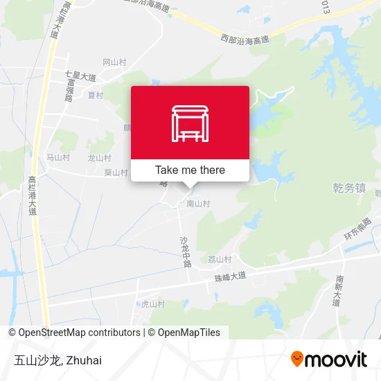 五山沙龙 map