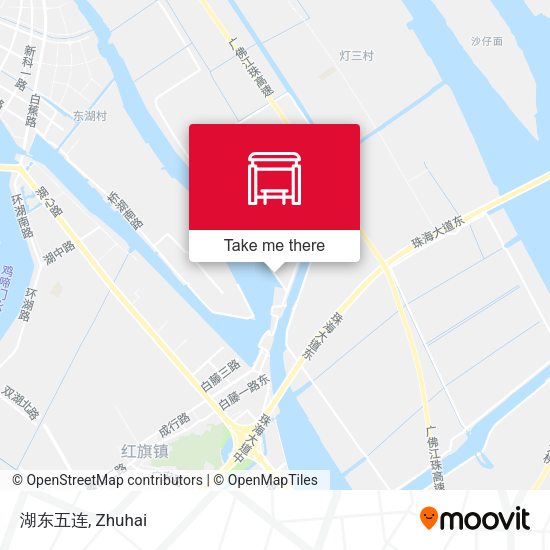 湖东五连 map