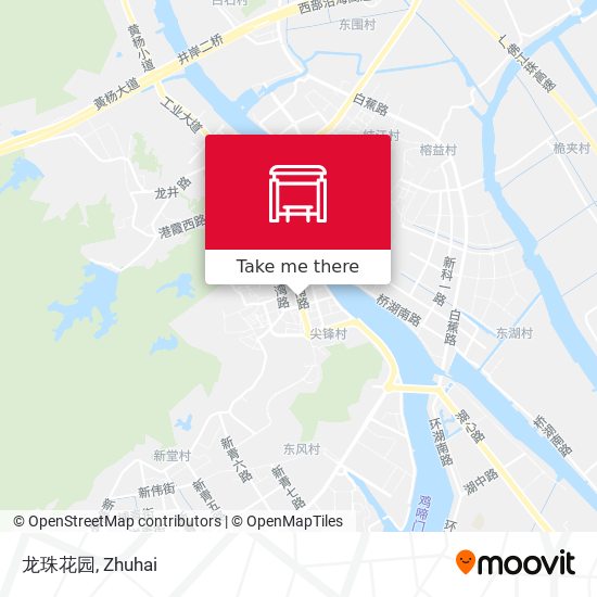 龙珠花园 map