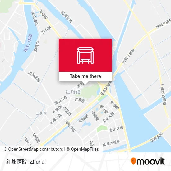 红旗医院 map