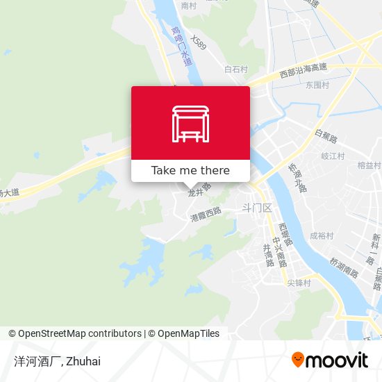 洋河酒厂 map