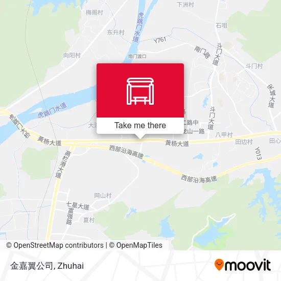 金嘉翼公司 map