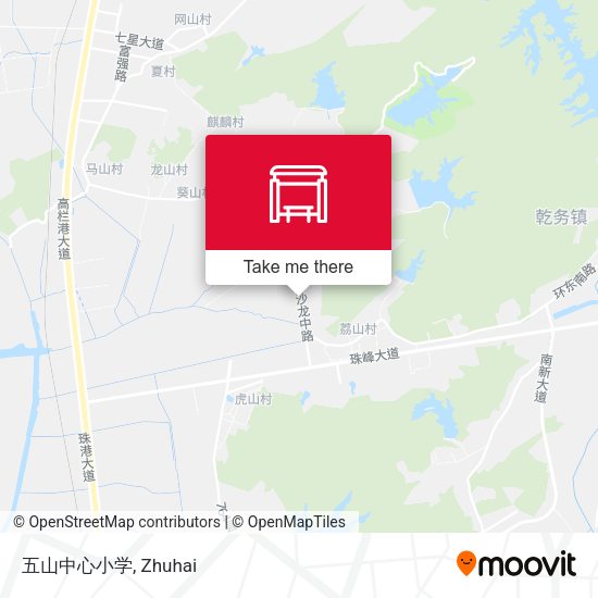 五山中心小学 map