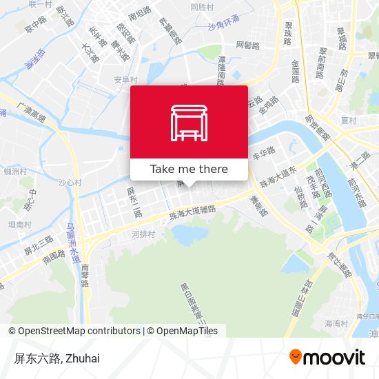 屏东六路 map