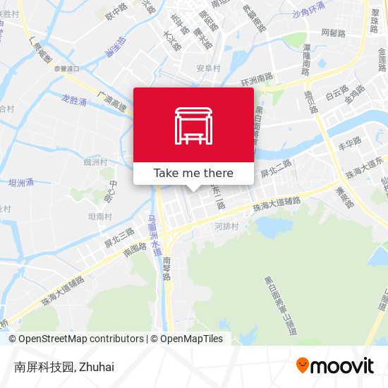 南屏科技园 map